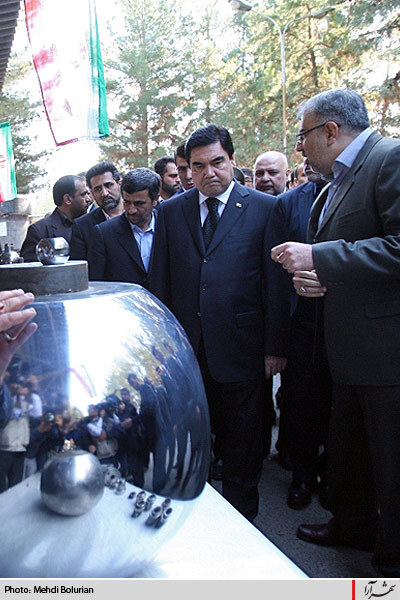 افتتاح خط دوم انتقال گاز تركمنستان به ايران 