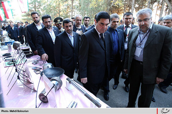 افتتاح خط دوم انتقال گاز تركمنستان به ايران 