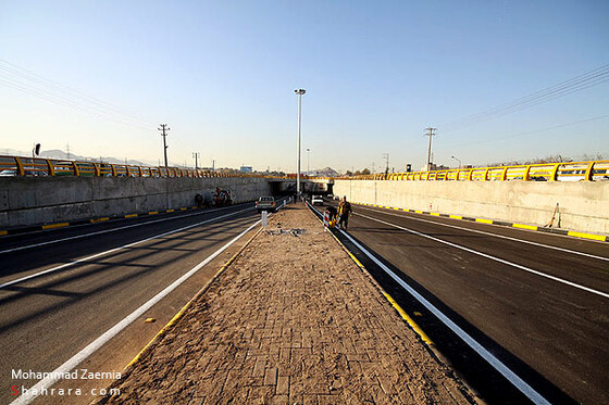 تکمیل پروژه زیرگذر میدان جهاد