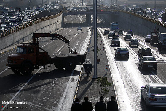 بهره برداري از زيرگذر ميدان جهاد