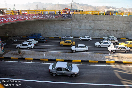 بهره برداري از زيرگذر ميدان جهاد