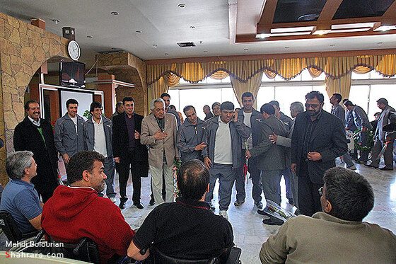 عيادت بازيكنان تيم ملي فوتبال از جانبازان