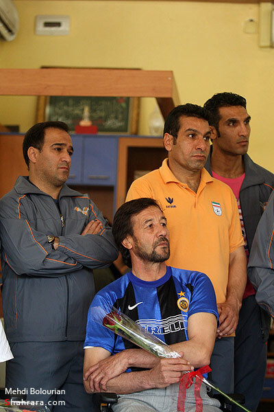 عيادت بازيكنان تيم ملي فوتبال از جانبازان