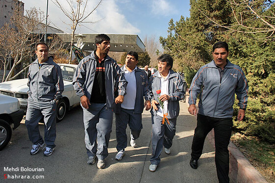 عيادت بازيكنان تيم ملي فوتبال از جانبازان