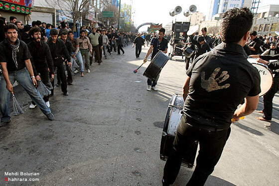 عزاداری اباعبدالله الحسین در مشهد-2