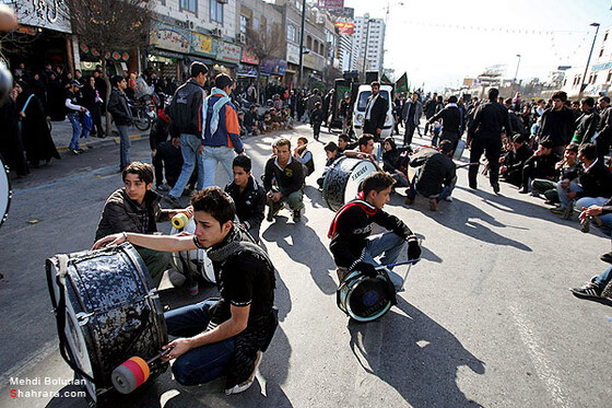 عزاداری اباعبدالله الحسین در مشهد-2