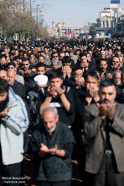 عزاداری اباعبدالله الحسین در مشهد-2