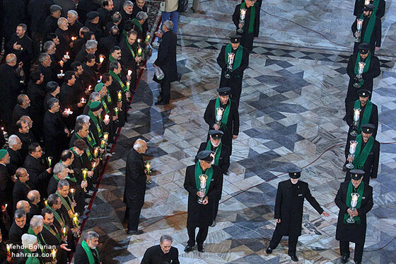 مراسم خطبه خوانی در حرم امام رضا(ع) 