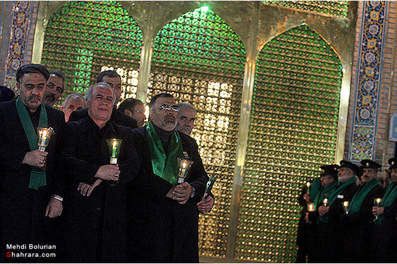 مراسم خطبه خوانی در حرم امام رضا(ع) 