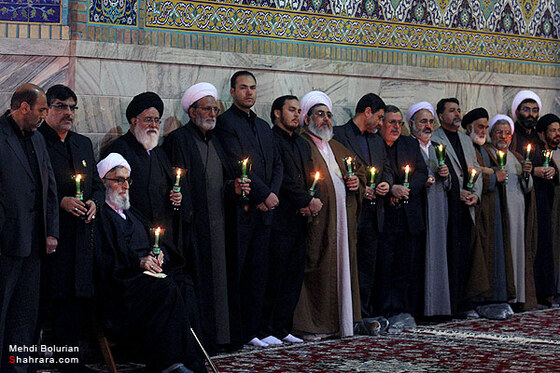 مراسم خطبه خوانی در حرم امام رضا(ع) 