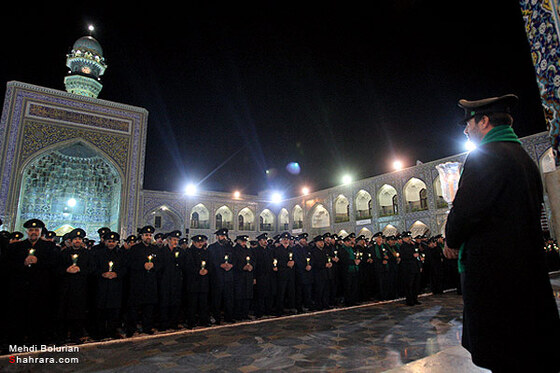 مراسم خطبه خوانی در حرم امام رضا(ع) 