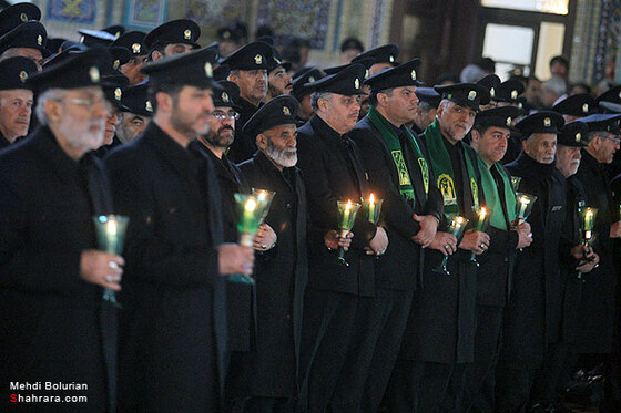 مراسم خطبه خوانی در حرم امام رضا(ع) 