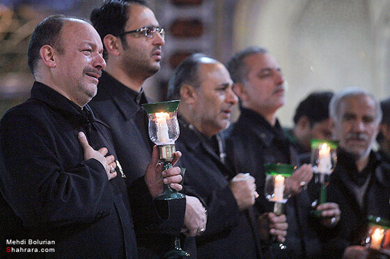 مراسم خطبه خوانی در حرم امام رضا(ع) 