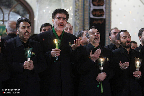 مراسم خطبه خوانی در حرم امام رضا(ع) 