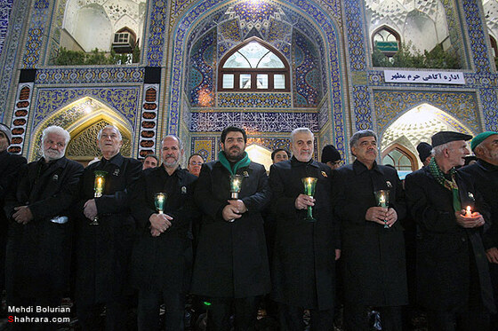 مراسم خطبه خوانی در حرم امام رضا(ع) 