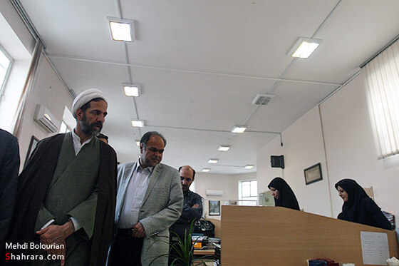 بازديد مدير كل بازرسي خراسان از تحريريه شهرآرا