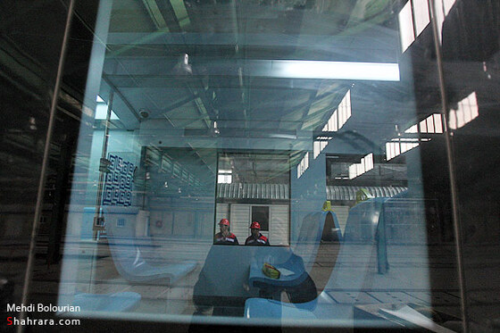 مونتاژ واگن هاي قطار شهري مشهد