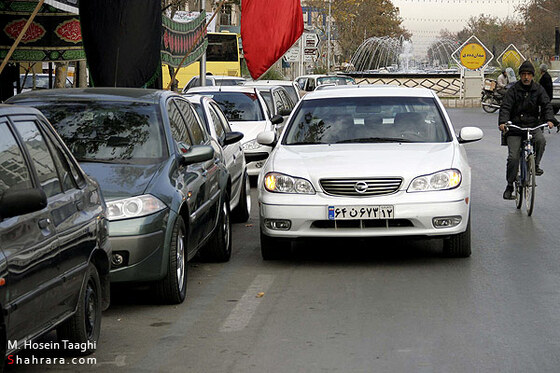 تخلفات ترافيكي در شهر