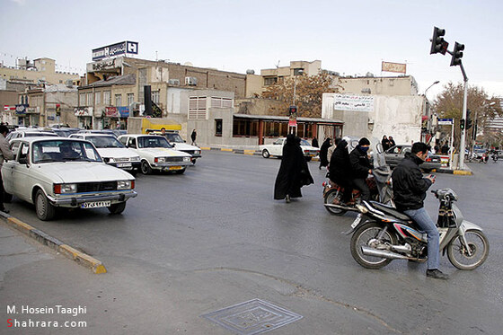 تخلفات ترافيكي در شهر