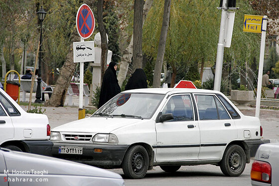 تخلفات ترافيكي در شهر