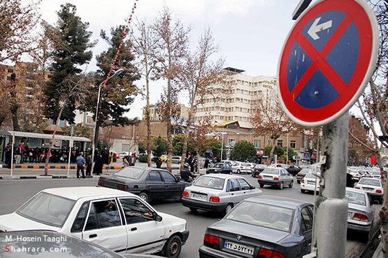 تخلفات ترافيكي در شهر