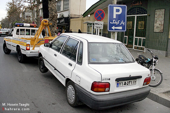 تخلفات ترافيكي در شهر