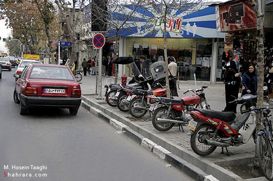 تخلفات ترافيكي در شهر