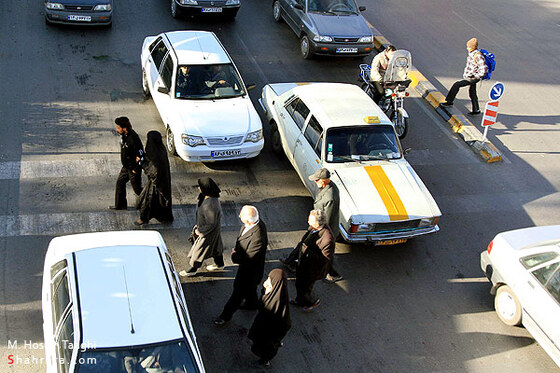 تخلفات ترافيكي در شهر