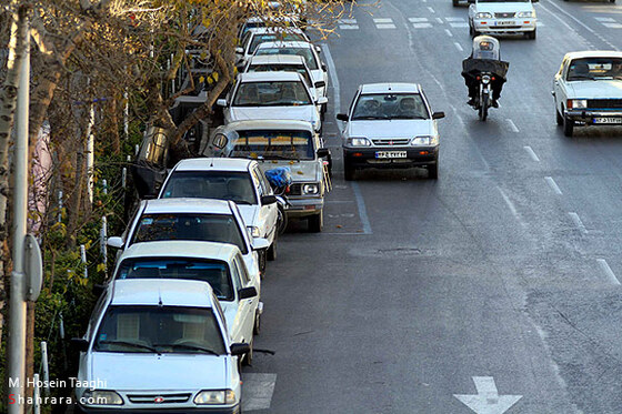 تخلفات ترافيكي در شهر