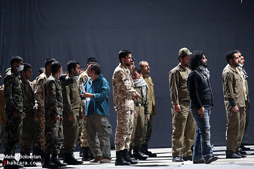 گزارش خبري/ آماده سازي نمايش شب آفتابي