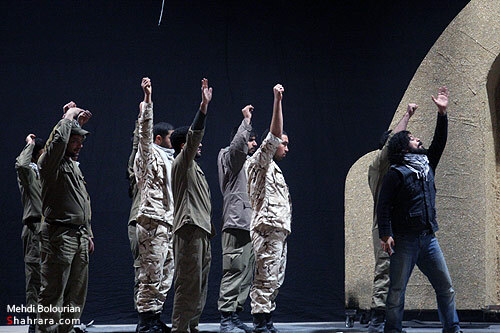 گزارش خبري/ آماده سازي نمايش شب آفتابي