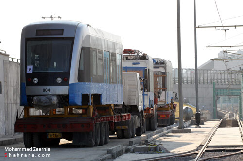 گزارش خبري/ ورود محموله دوم واگن های قطار شهری