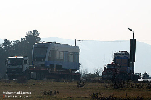 گزارش خبري/ ورود محموله دوم واگن های قطار شهری