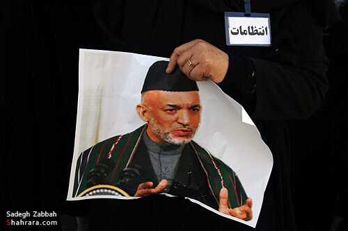 راهپيمايي مهاجرين افغان ساكن مشهد