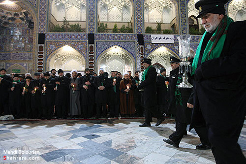 خطبه خواني شب شهادت امام رضا(ع)