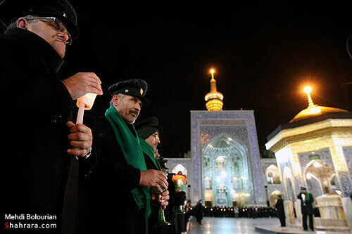 خطبه خواني شب شهادت امام رضا(ع)