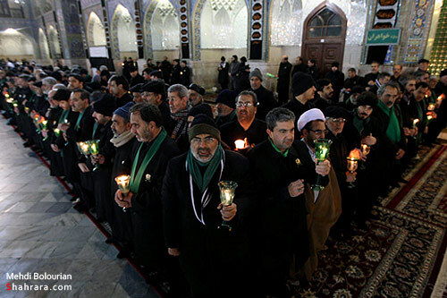 خطبه خواني شب شهادت امام رضا(ع)