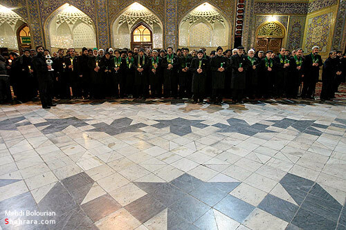 خطبه خواني شب شهادت امام رضا(ع)