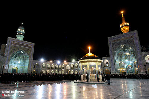 خطبه خواني شب شهادت امام رضا(ع)