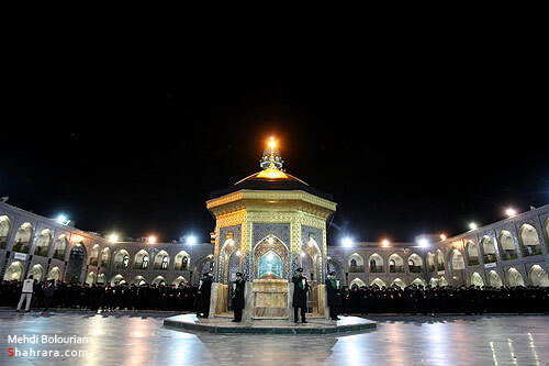 خطبه خواني شب شهادت امام رضا(ع)