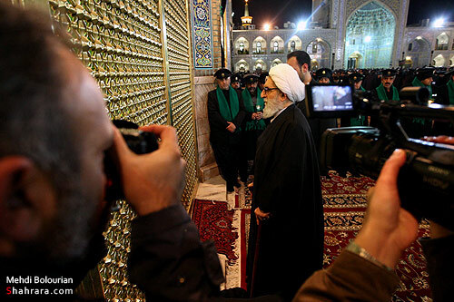 خطبه خواني شب شهادت امام رضا(ع)