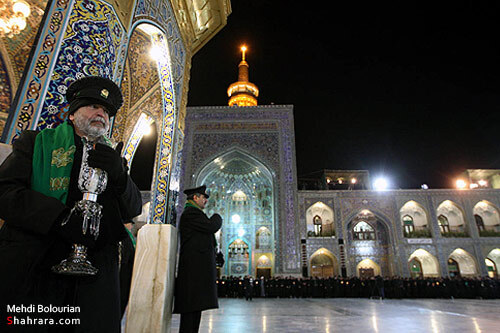 خطبه خواني شب شهادت امام رضا(ع)