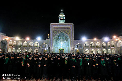 خطبه خواني شب شهادت امام رضا(ع)