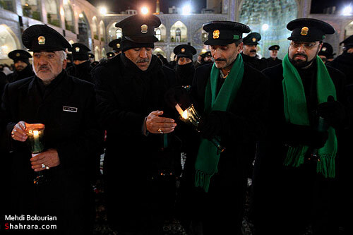 خطبه خواني شب شهادت امام رضا(ع)