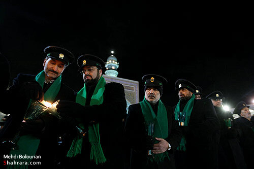 خطبه خواني شب شهادت امام رضا(ع)