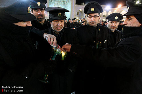 خطبه خواني شب شهادت امام رضا(ع)