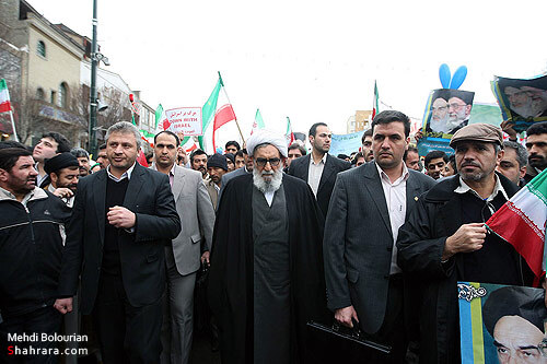 حضور باشكوه مردم در 22 بهمن مشهد-2