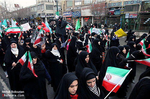 حضور باشكوه مردم در 22 بهمن مشهد-2