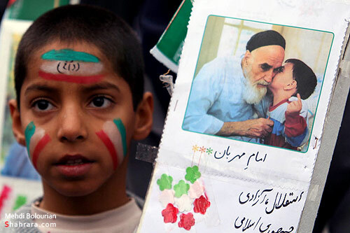 حضور باشكوه مردم در 22 بهمن مشهد-2