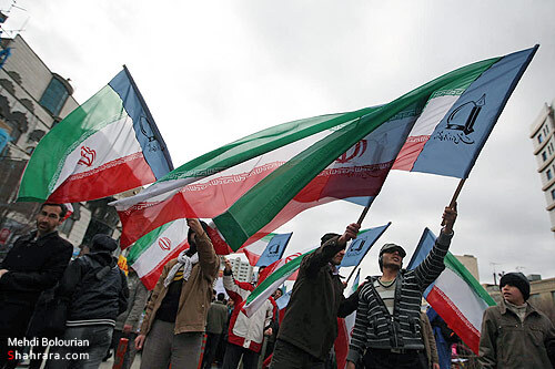 حضور باشكوه مردم در 22 بهمن مشهد-2